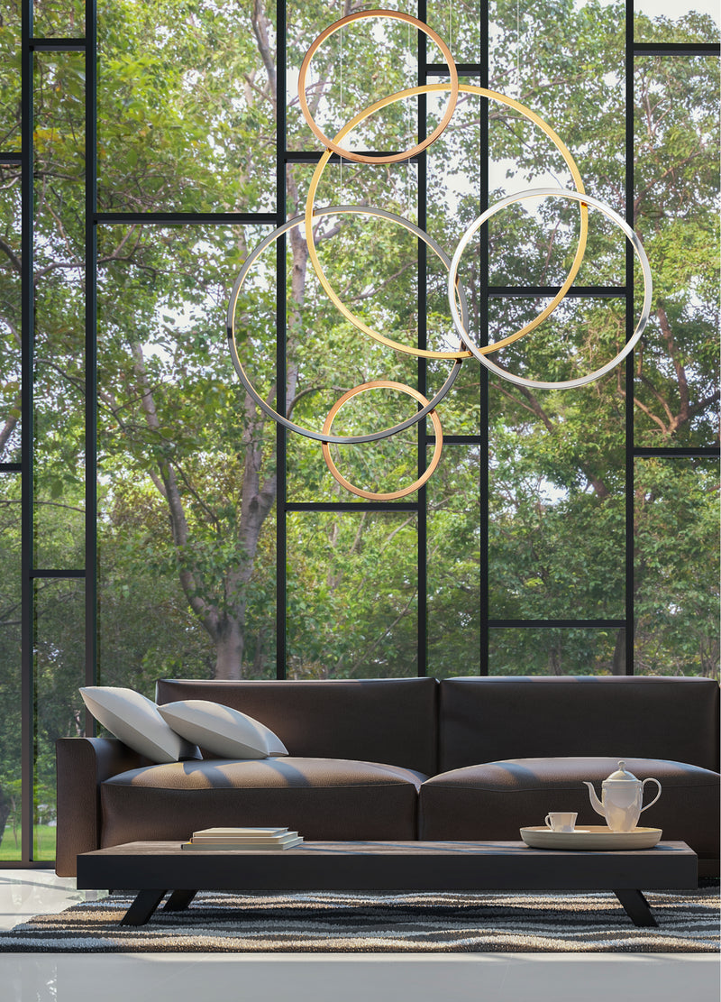 ET2 E20375-MPLT LED Pendant, Multi-Plated