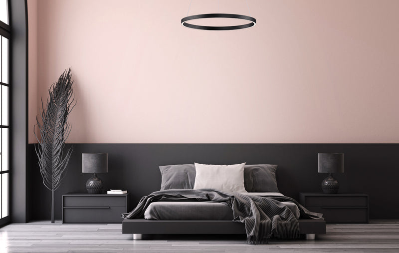 ET2 E22726-BK LED Pendant, Black