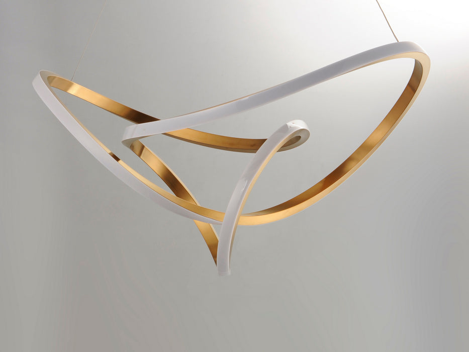 ET2 E20454-BCN LED Pendant, Brushed Champagne