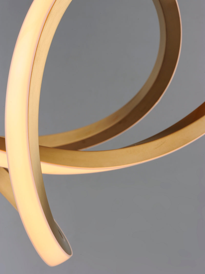 ET2 E20454-BCN LED Pendant, Brushed Champagne