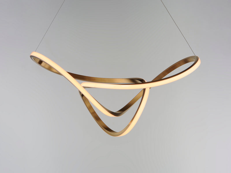 ET2 E20456-BCN LED Pendant, Brushed Champagne