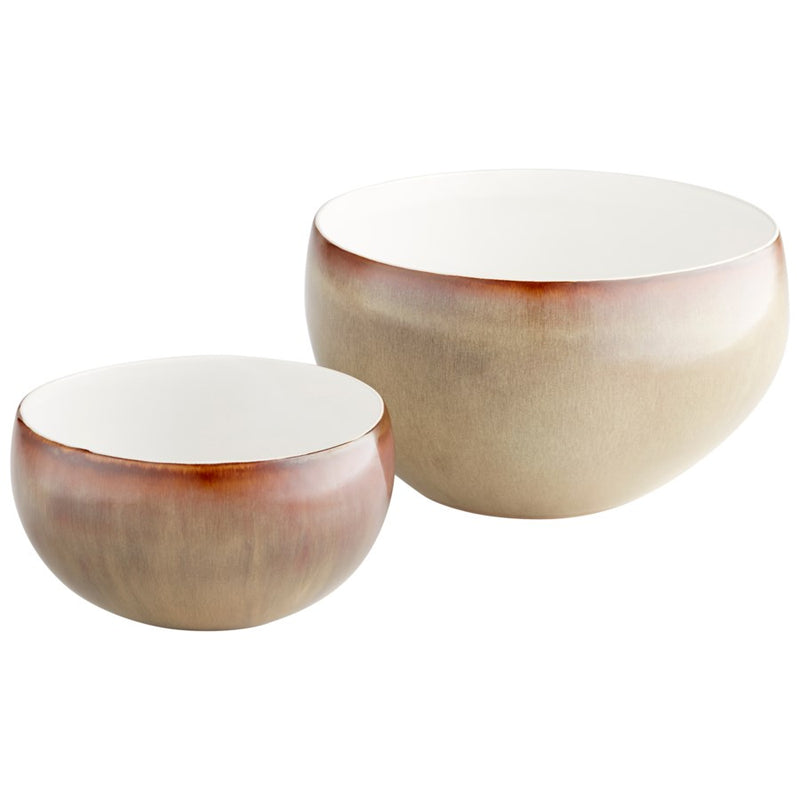 Cyan 10532 Bowl, Olive Glaze