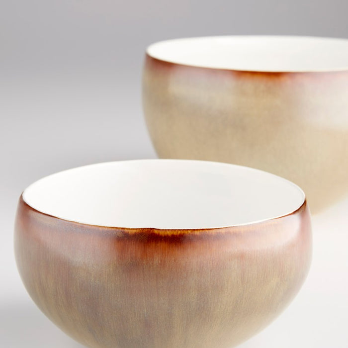 Cyan 10532 Bowl, Olive Glaze