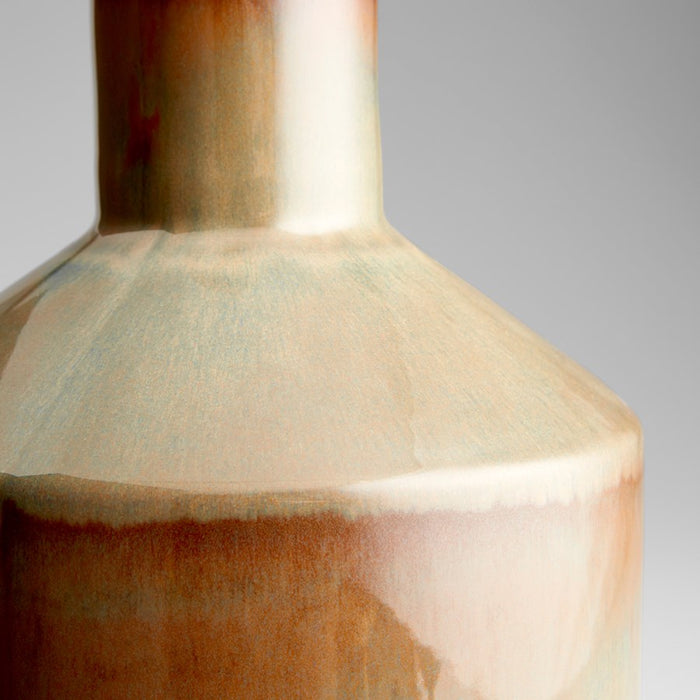 Cyan 10535 Vase, Olive Glaze
