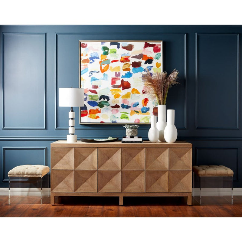 Cyan 10538 Vase, Matte White