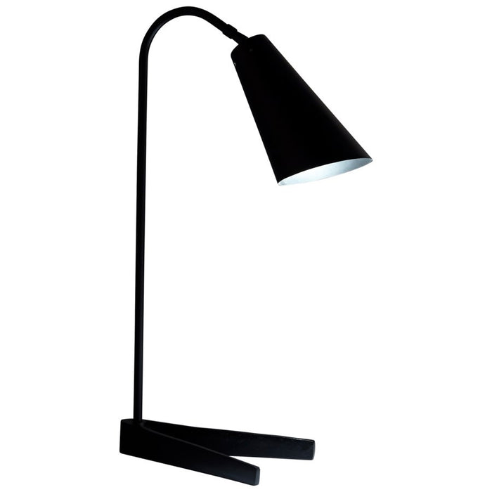 Cyan 10564-1 LED Table Lamp, Black