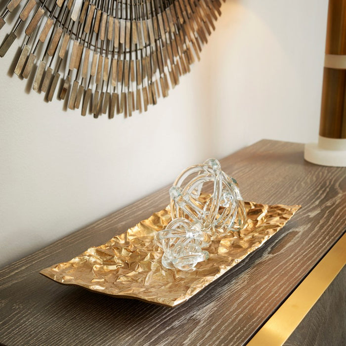 Cyan 10631 Tray, Gold