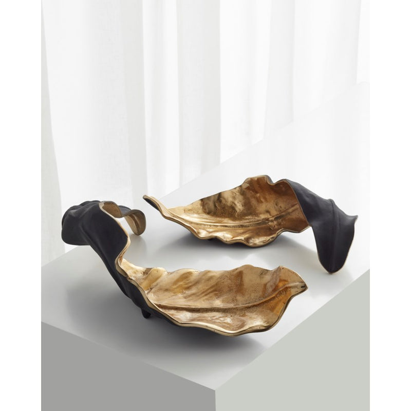 Cyan 10643 Sculpture, Black And Gold