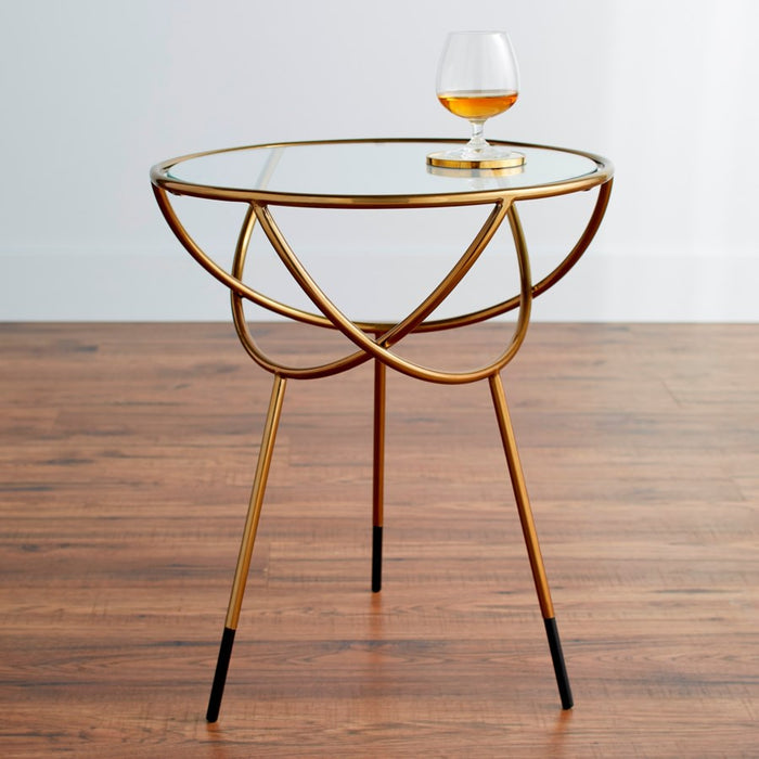 Cyan 10662 Side Table, Gold