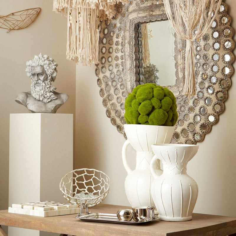 Cyan 10673 Vase, White