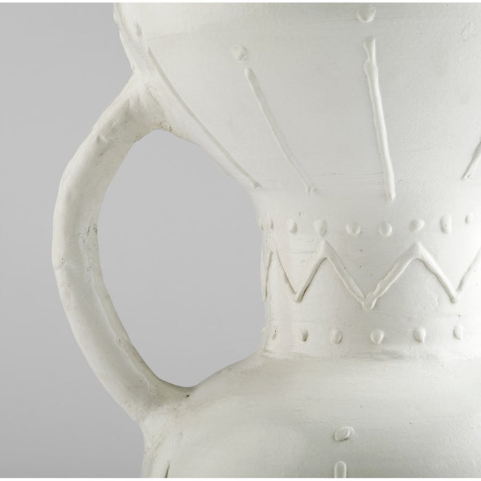 Cyan 10674 Vase, White