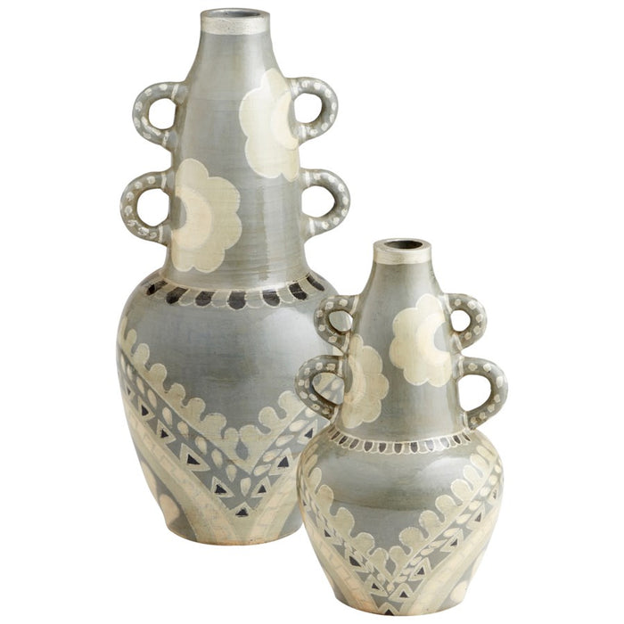 Cyan 10682 Vase, Olive Green