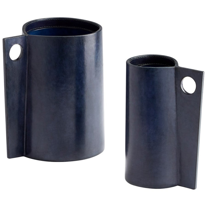 Cyan 10707 Vase, Blue