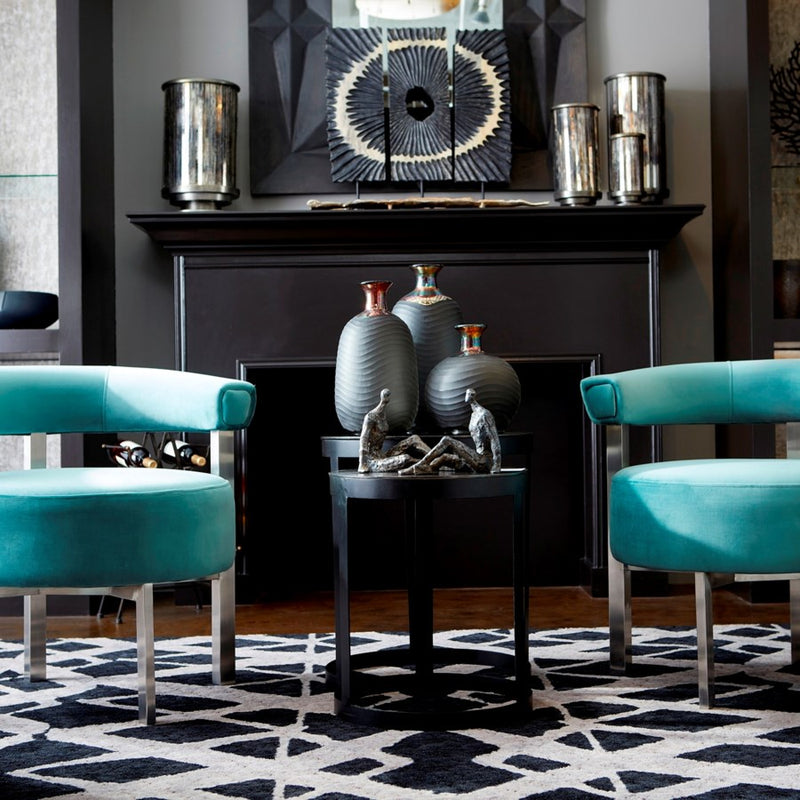 Cyan 10722 Sculpture, Black