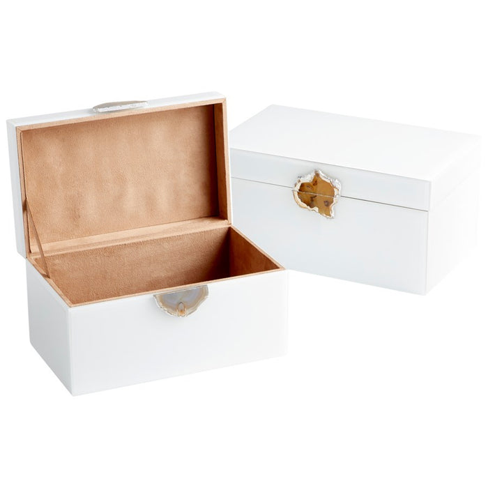 Cyan 10745 Container, White