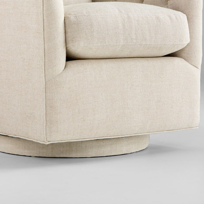 Cyan 10787 Chair, Cream