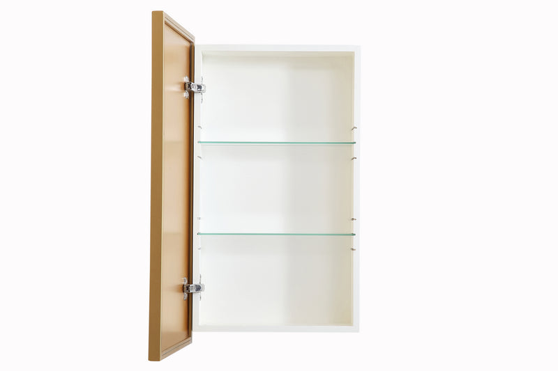Elegant Lighting MR571728BRS Medicine Cabinet, Brass