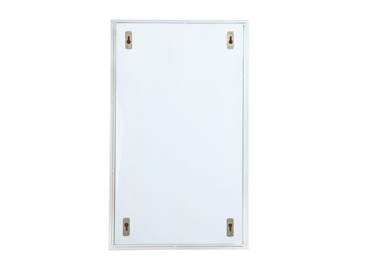 Elegant Lighting MR571728S Medicine Cabinet, Silver