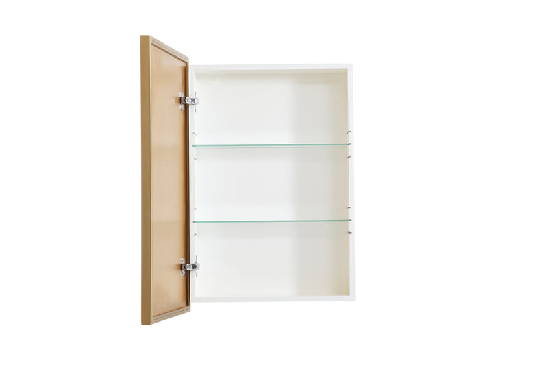 Elegant Lighting MR572028BRS Medicine Cabinet, Brass