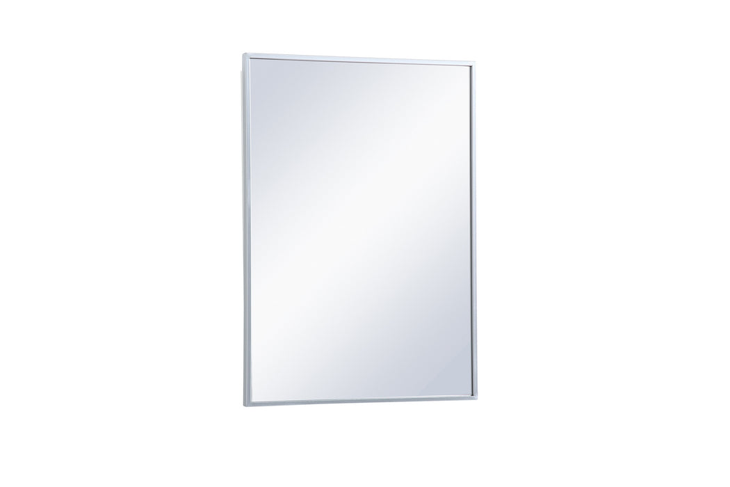 Elegant Lighting MR572028S Medicine Cabinet, Silver