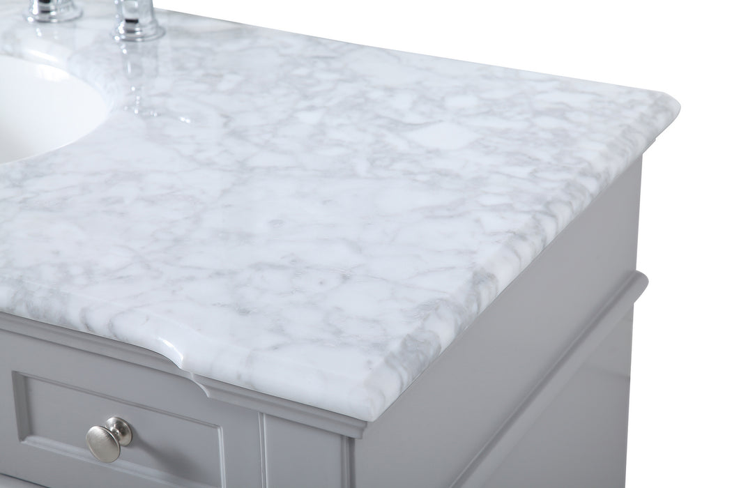 Elegant Lighting VF50048GR Bathroom Vanity Set, Grey