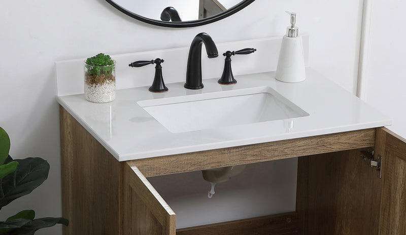 Elegant Lighting BS1030VW Backsplash, Ivory White