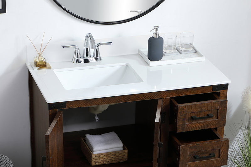 Elegant Lighting BS1036VW Backsplash, Ivory White