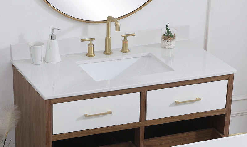 Elegant Lighting BS1042VW Backsplash, Ivory White