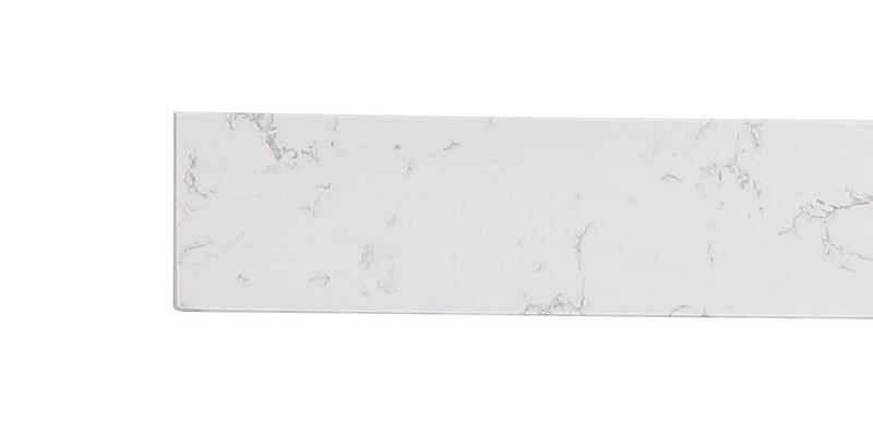 Elegant Lighting BS1130CW Backsplash, Calacatta White