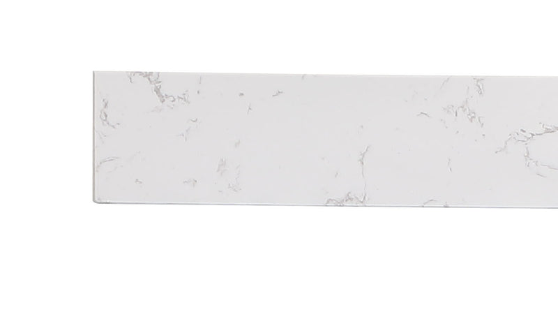 Elegant Lighting BS1132CW Backsplash, Calacatta White
