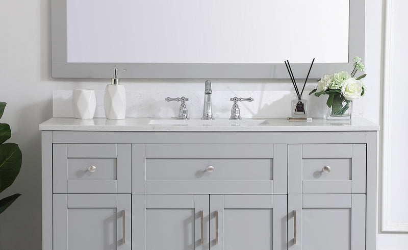 Elegant Lighting BS1148CW Backsplash, Calacatta White