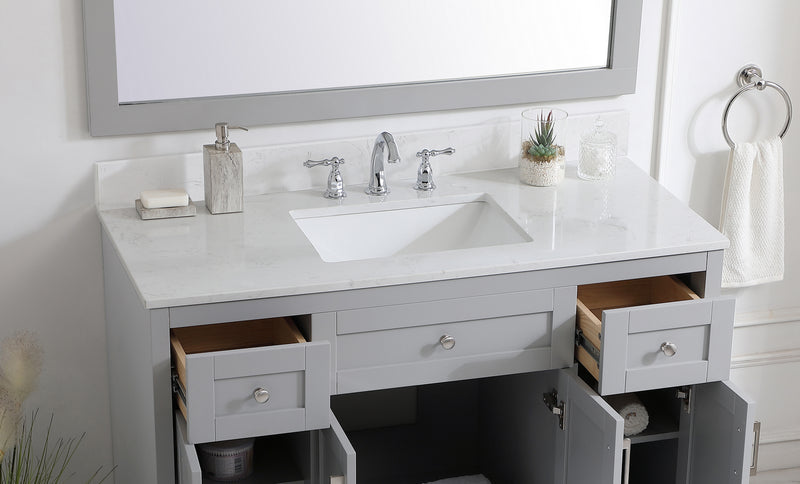 Elegant Lighting BS1148CW Backsplash, Calacatta White