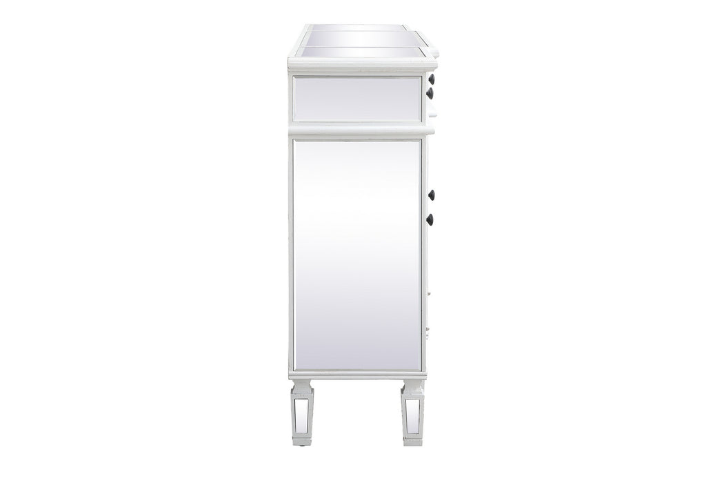 Elegant Lighting MF6-1001AW Credenza, Antique White