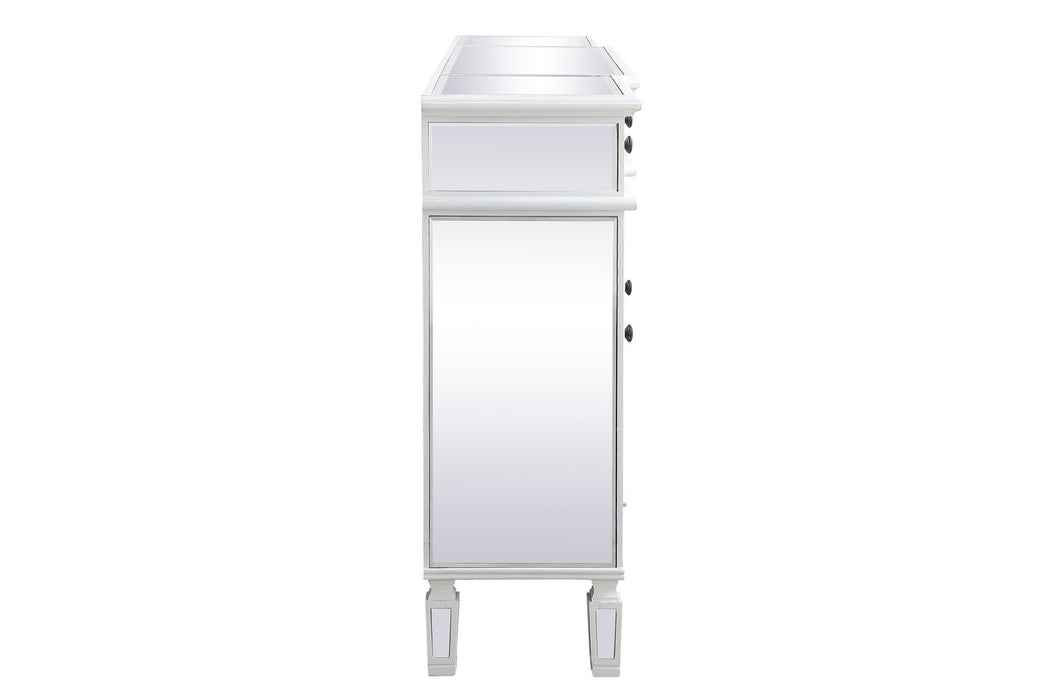 Elegant Lighting MF6-2111AW Credenza, Antique White