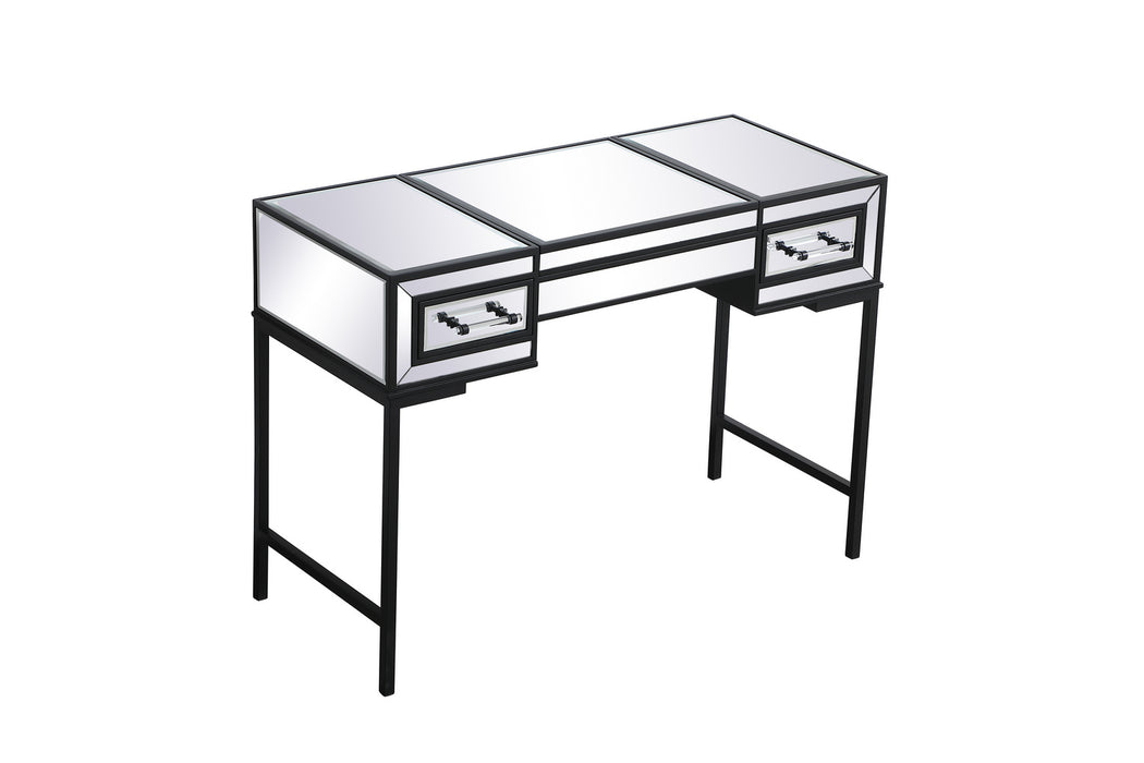 Elegant Lighting MF73020BK Vanity Table, Black
