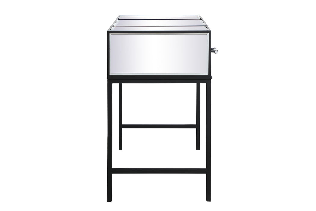 Elegant Lighting MF73020BK Vanity Table, Black