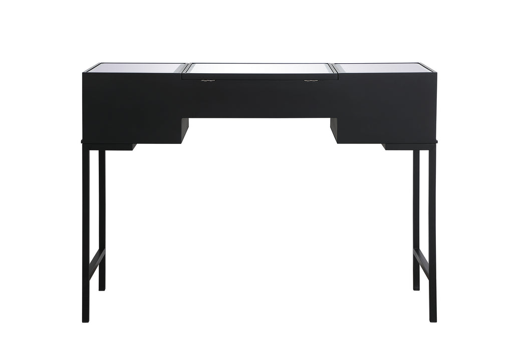 Elegant Lighting MF73020BK Vanity Table, Black