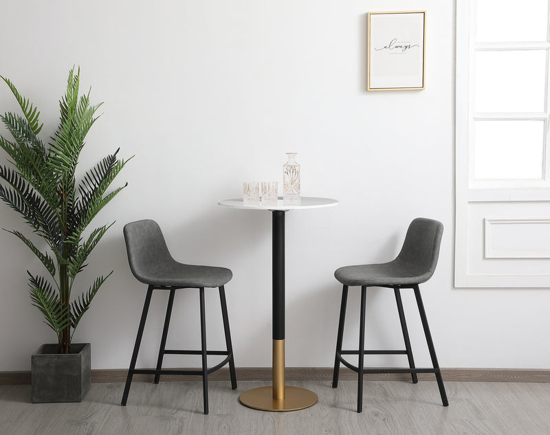 Elegant Lighting AF110224WH Pub Table, White