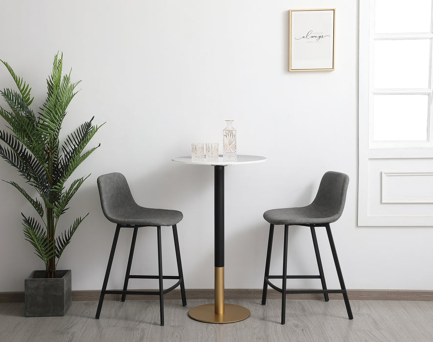 Elegant Lighting AF110224WH Pub Table, White