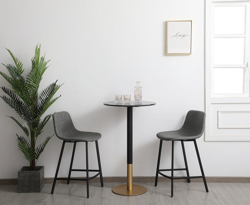 Elegant Lighting AF110224BK Pub Table, Black