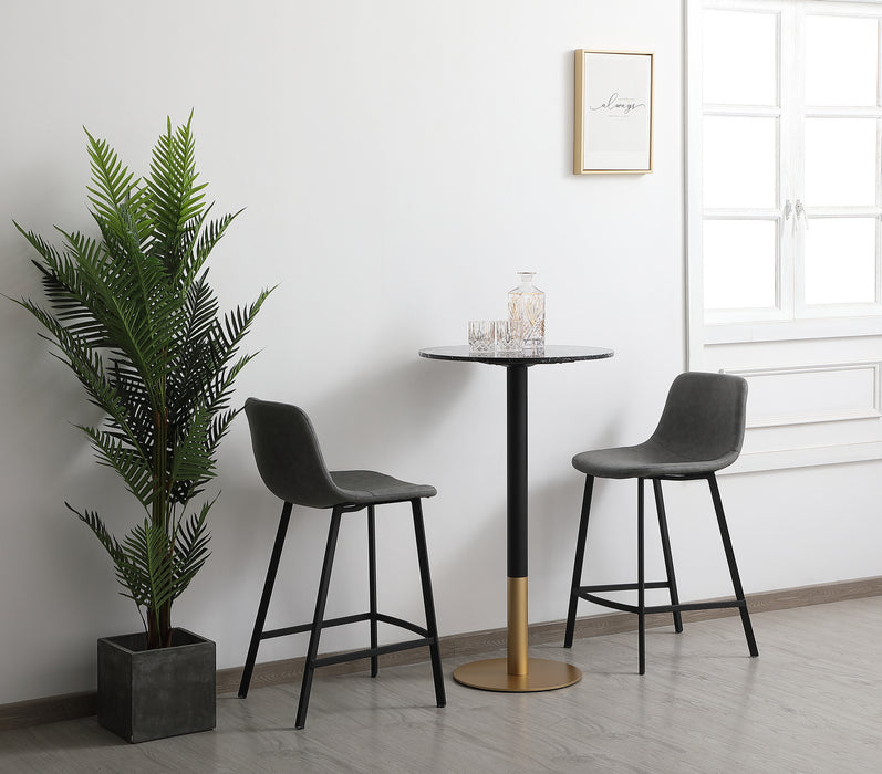 Elegant Lighting AF110224BK Pub Table, Black