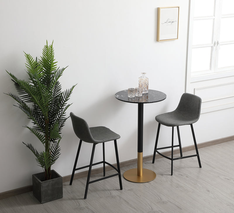 Elegant Lighting AF110224BK Pub Table, Black
