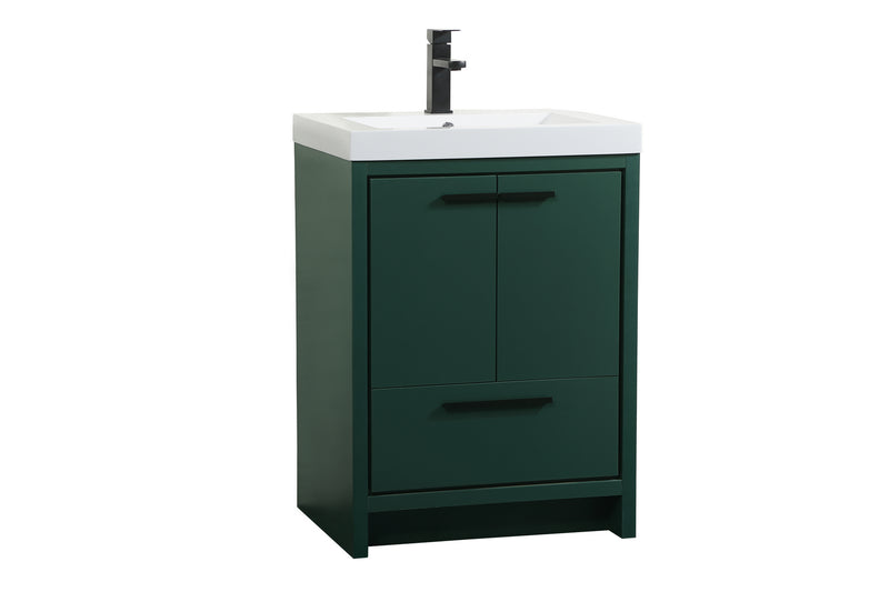 Elegant Lighting VF46024MGN Bathroom Vanity Set, Green