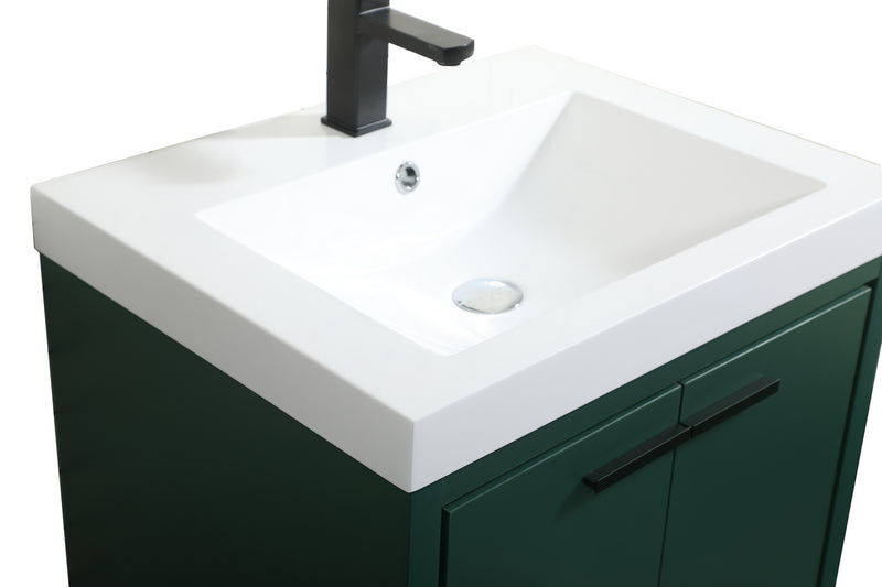 Elegant Lighting VF46024MGN Bathroom Vanity Set, Green
