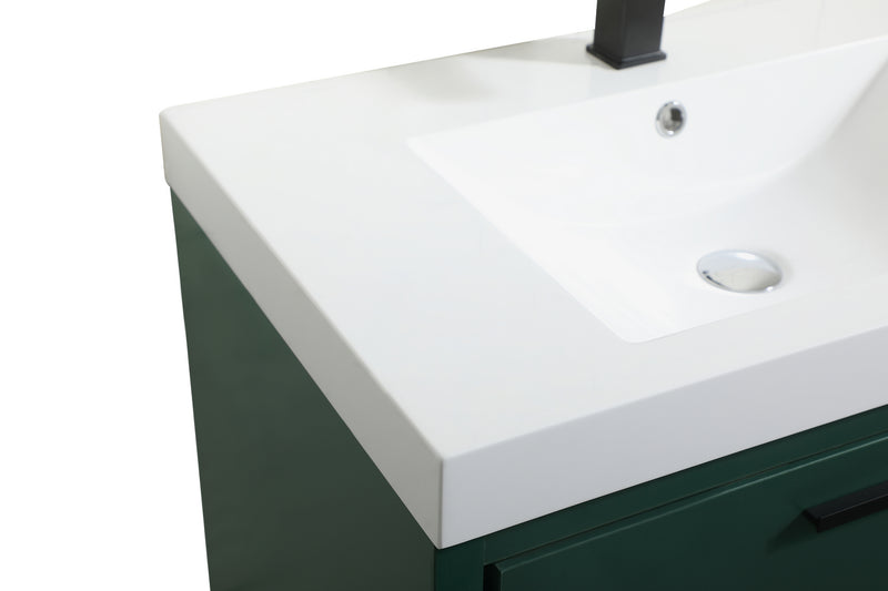 Elegant Lighting VF46030MGN Bathroom Vanity Set, Green