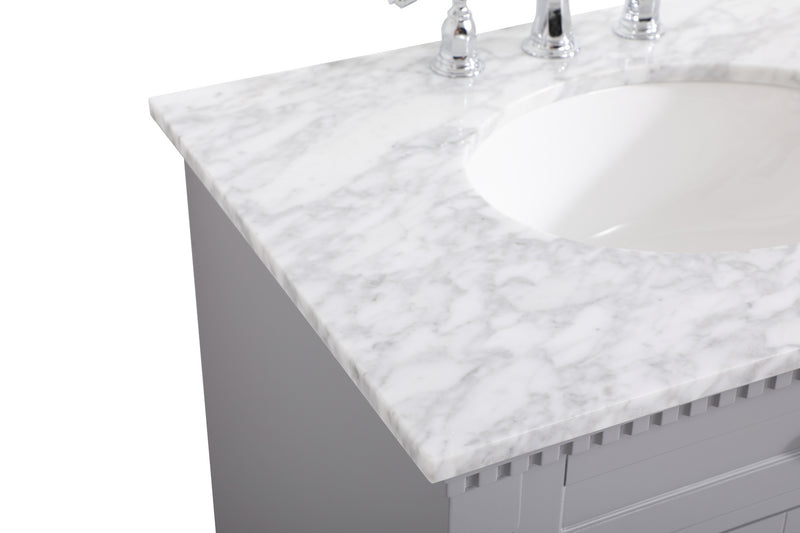 Elegant Lighting VF53030GR Bathroom Vanity Set, Grey