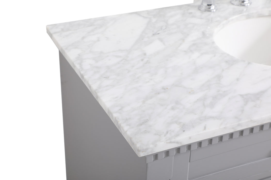 Elegant Lighting VF53042GR Bathroom Vanity Set, Grey