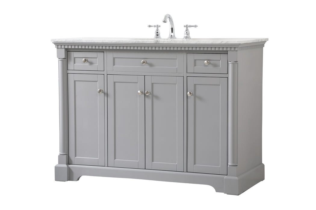 Elegant Lighting VF53048GR Bathroom Vanity Set, Grey