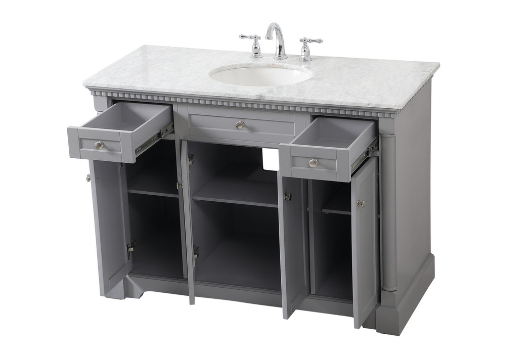 Elegant Lighting VF53048GR Bathroom Vanity Set, Grey