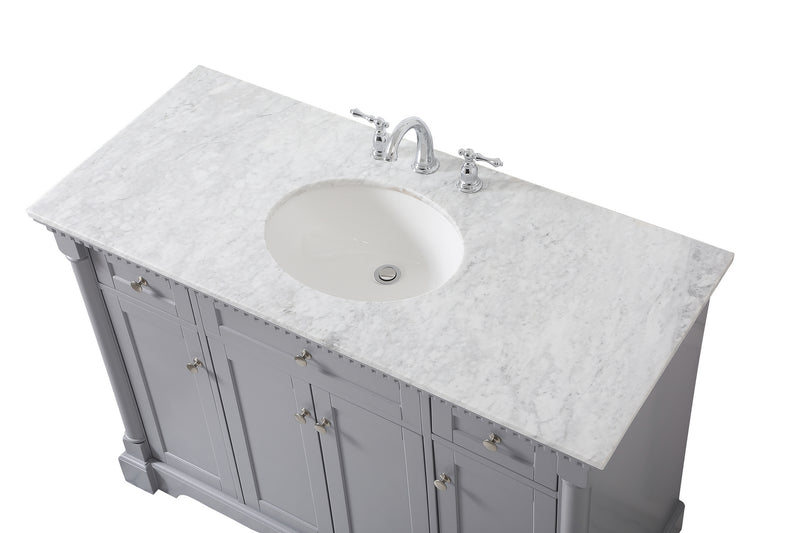 Elegant Lighting VF53048GR Bathroom Vanity Set, Grey